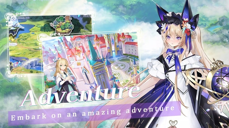 Clash of Sky Gacha RPG of ACG APK - screenshot 4