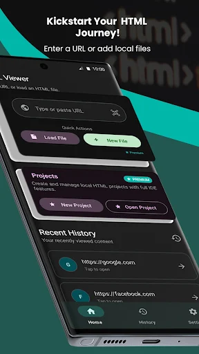 HTML Viewer - screenshot 1