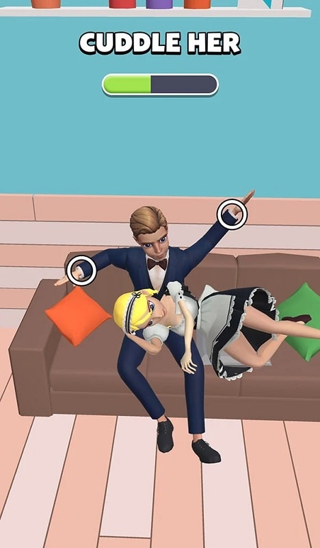 Couple Move 3D Life Simulator APK - screenshot 2