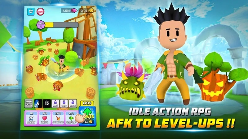 Heroes Adventure Idle RPG APK - screenshot 1