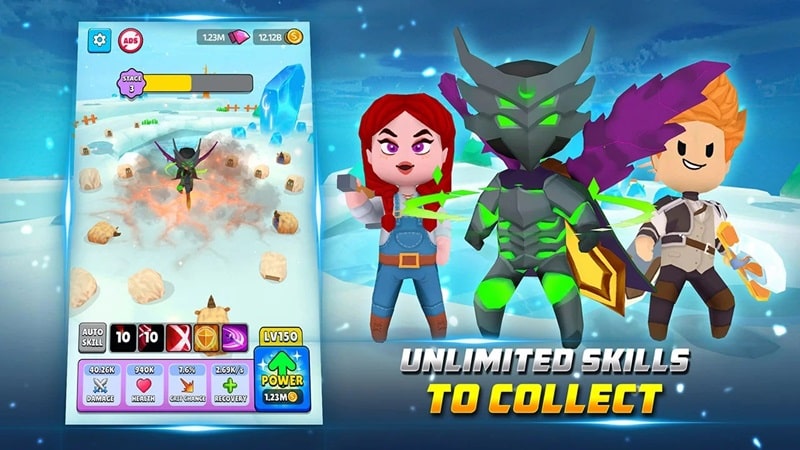 Heroes Adventure Idle RPG APK - screenshot 3