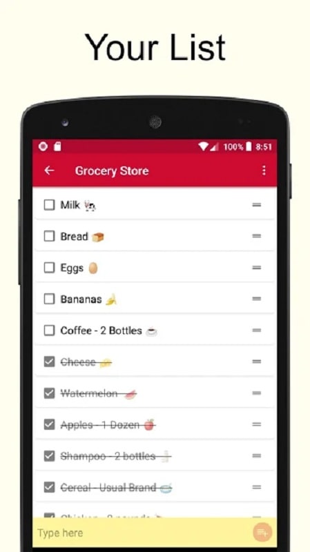Shopping List APK - screenshot 2