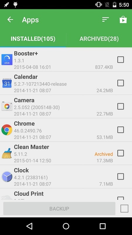 Super Backup & Restore APK - screenshot 2