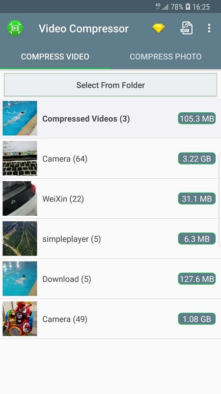 Video Compressor APK - screenshot 1