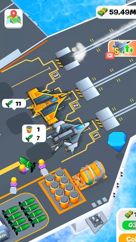 Idle Aircraft Carrier - screenshot 4