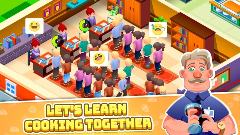 Idle Cooking School APK - screenshot 3