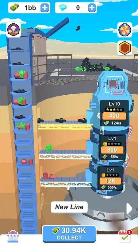 Idle Dig Factory APK - screenshot 2