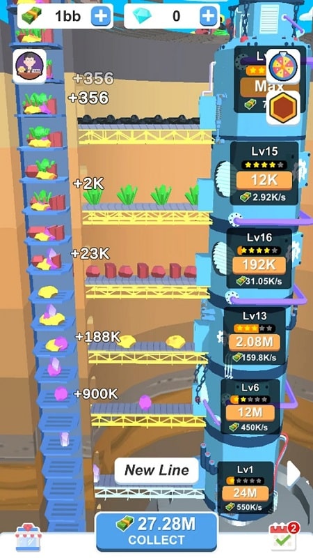 Idle Dig Factory APK - screenshot 3
