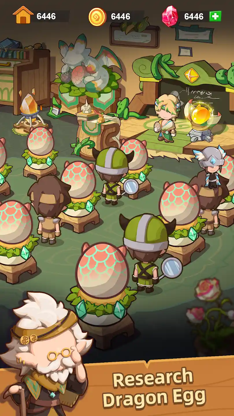 Idle Dragon School APK 1.17.03 (Full) for Android - screenshot 1