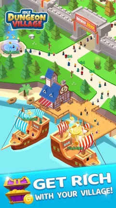 Idle Dungeon Village - Adventurer Village - screenshot 2