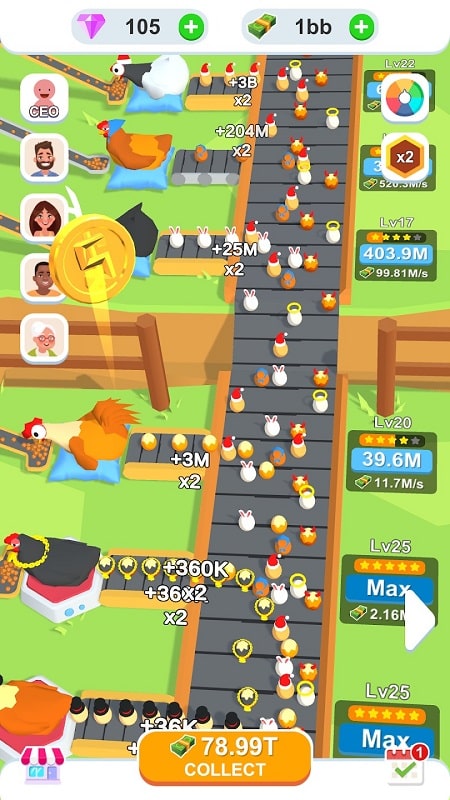 Idle Egg Factory APK - screenshot 2