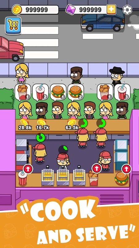 Idle Food Bar APK - screenshot 2