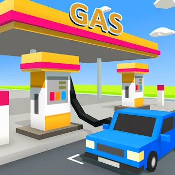 Idle Gas Station Inc MOD APK icon