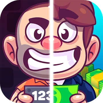 Idle Prison Tycoon: Gold Miner Clicker Game MOD APK icon