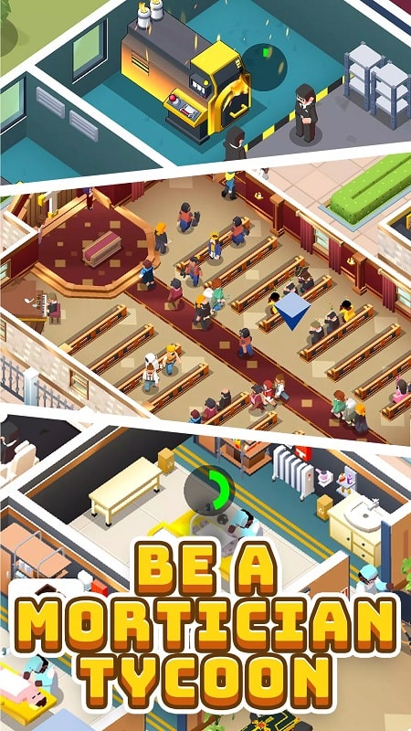 Idle Mortician Tycoon APK - screenshot 1