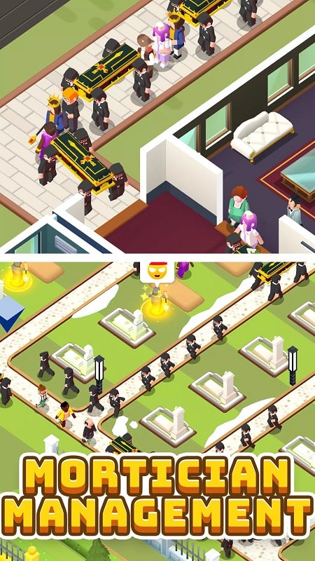 Idle Mortician Tycoon APK - screenshot 2