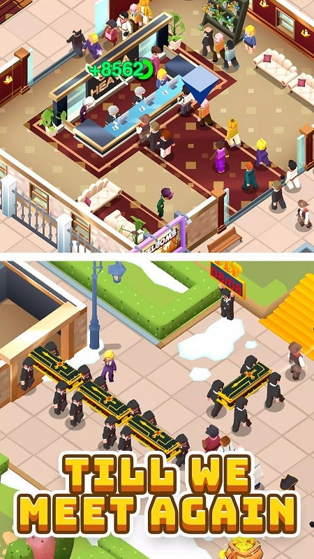 Idle Mortician Tycoon APK - screenshot 3