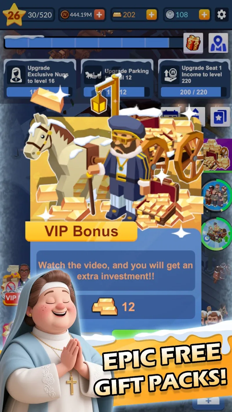 Idle Nuns Tycoon - screenshot 3