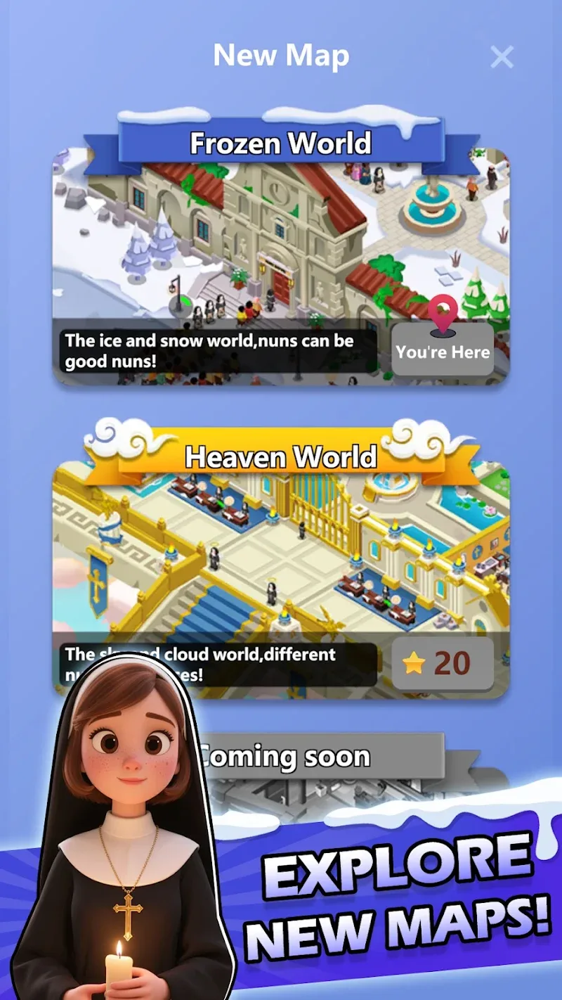 Idle Nuns Tycoon - screenshot 4