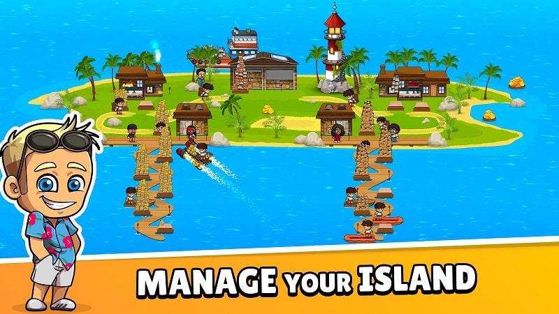 Idle Paradise Island Empire APK MOD APK icon