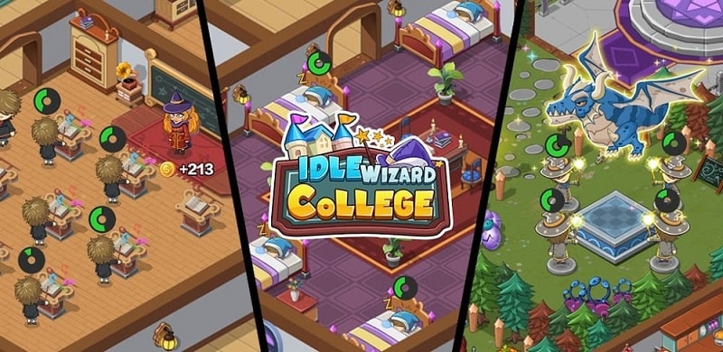 Idle Wizard College APK - app icon