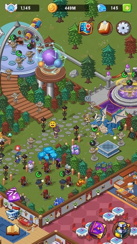 Idle Wizard College APK - screenshot 5