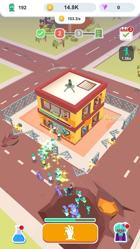 Idle Zombie Army APK - screenshot 2