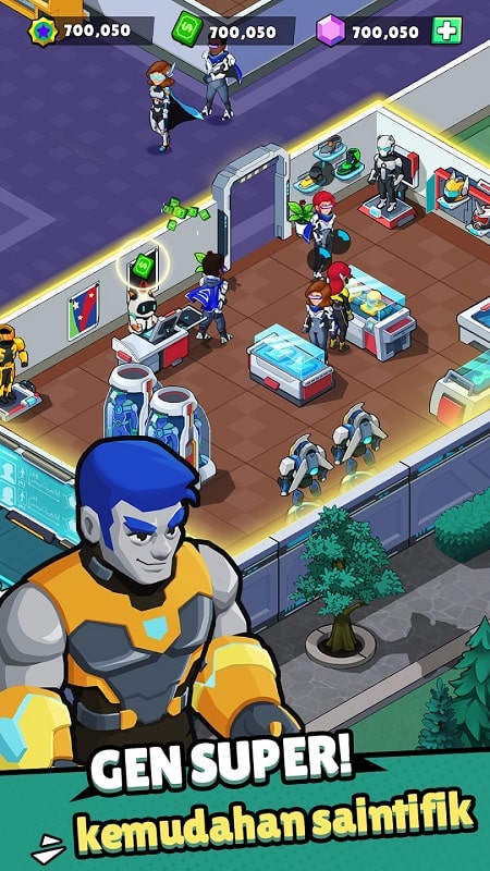 Idle Superpower School APK - screenshot 2