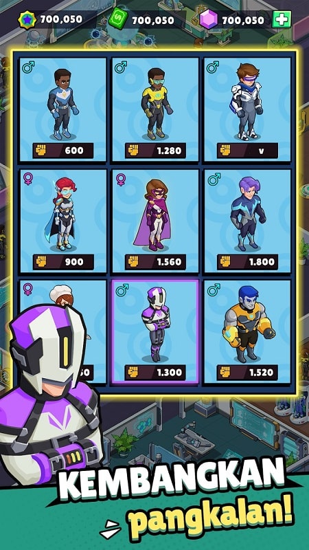 Idle Superpower School APK - screenshot 3