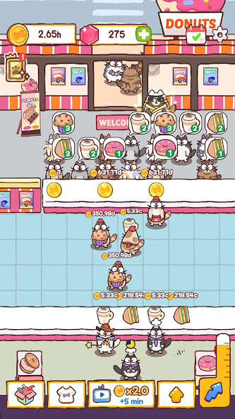 Cooking Cats: Idle Tycoon - screenshot 3