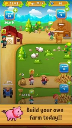 Idle Farm Tycoon - a Cash, Inc and Money Idle Game - screenshot 1