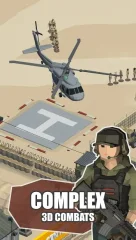 Idle Warzone 3d: Military Game - Army Tycoon - screenshot 1