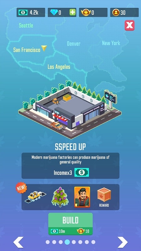 Idle Weed Inc APK - screenshot 1