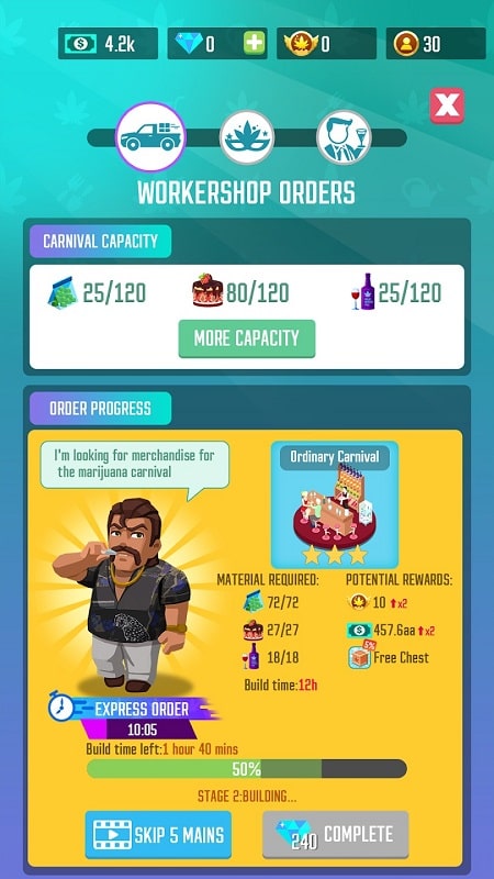 Idle Weed Inc APK - screenshot 2