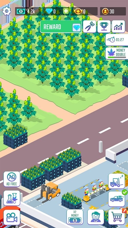 Idle Weed Inc APK - screenshot 3