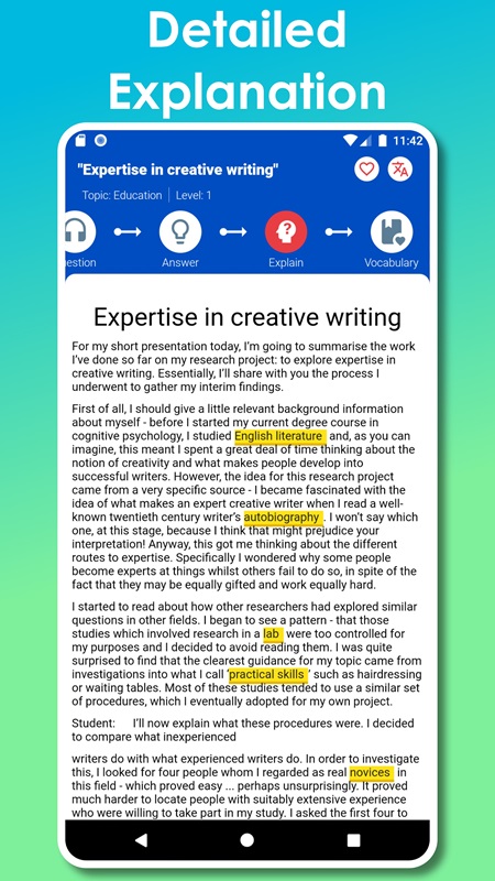 IELTS Listening APK - screenshot 1