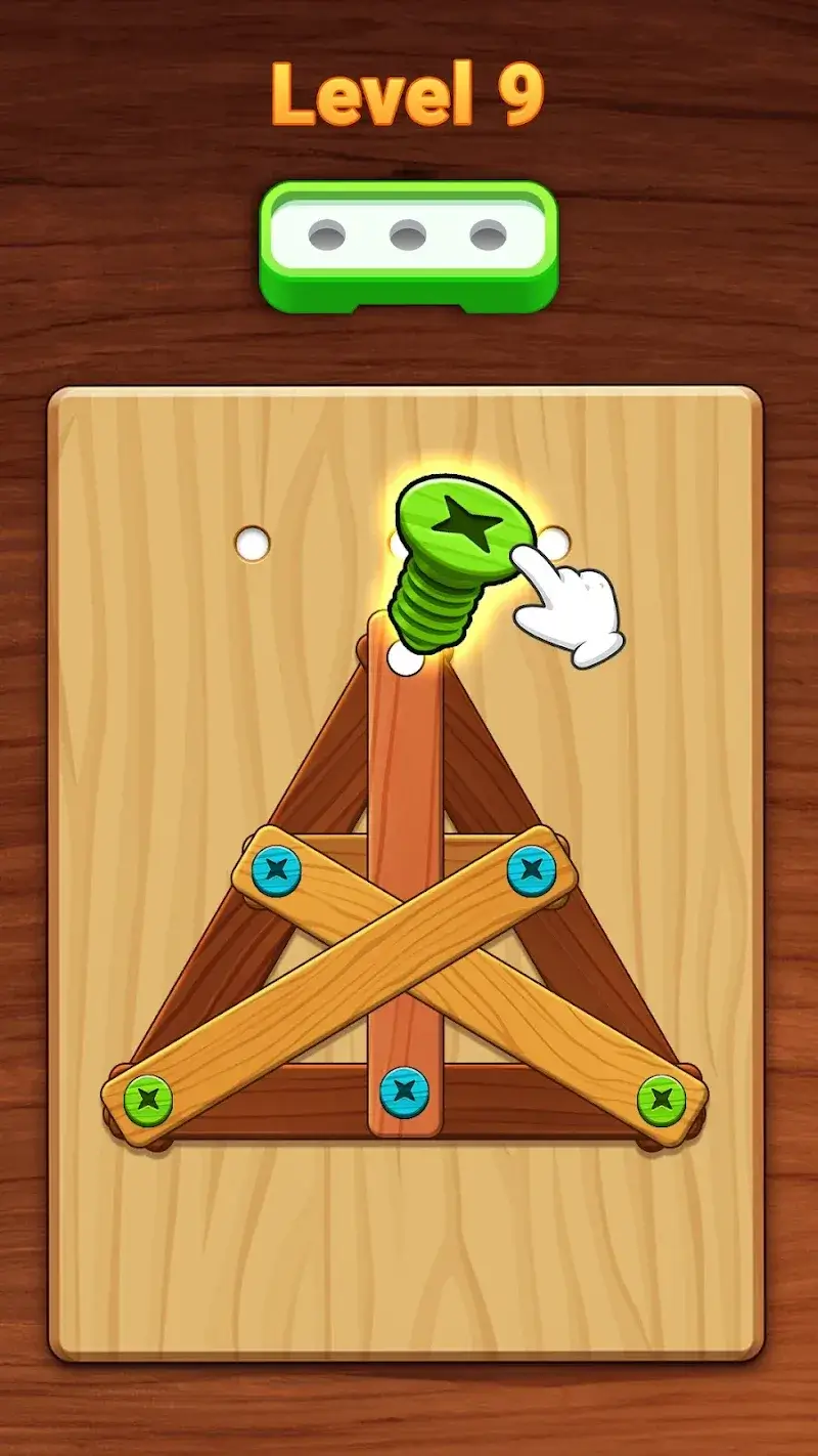 Color Wood Screw - screenshot 6