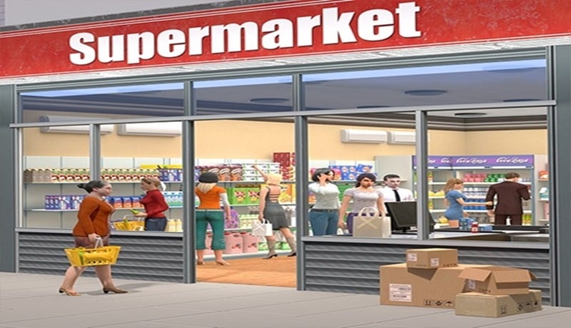 Supermarket Simulator Store APK MOD APK icon