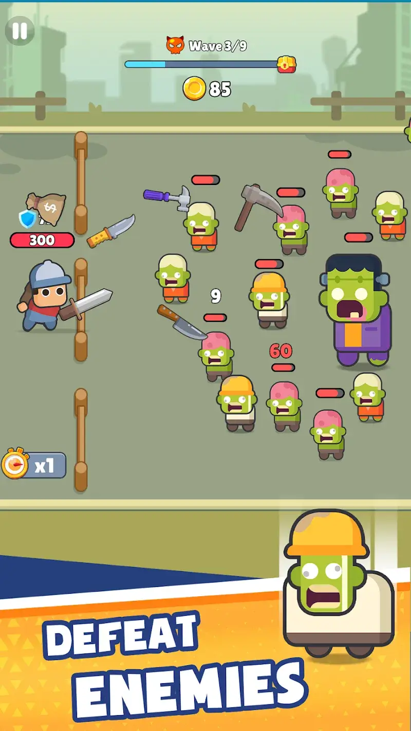 Backpack Hero Merge Weapon - screenshot 2