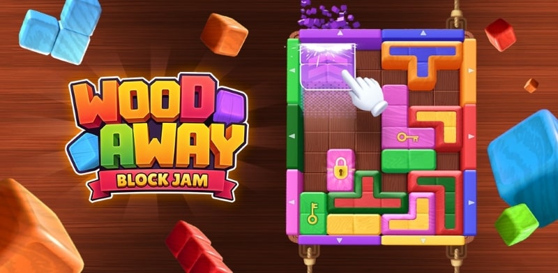 Wood Away, Block Jam APK MOD APK icon