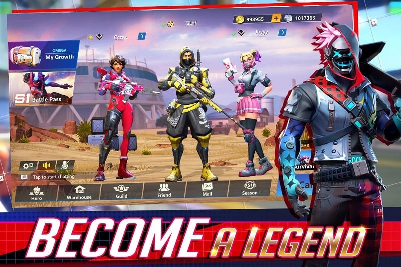 Omega Legends APK - screenshot 1