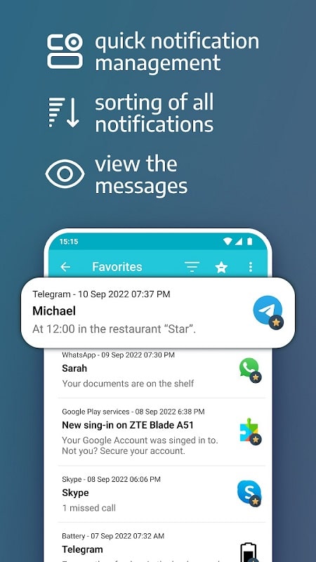 Notification History Log APK - screenshot 4