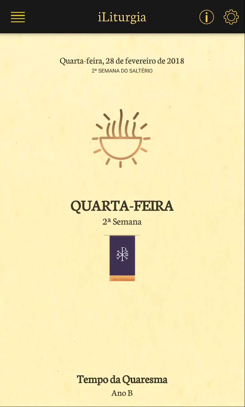 iLiturgia - screenshot 2