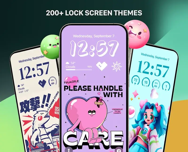 iLock - Lock Screen OS 17 - screenshot 1
