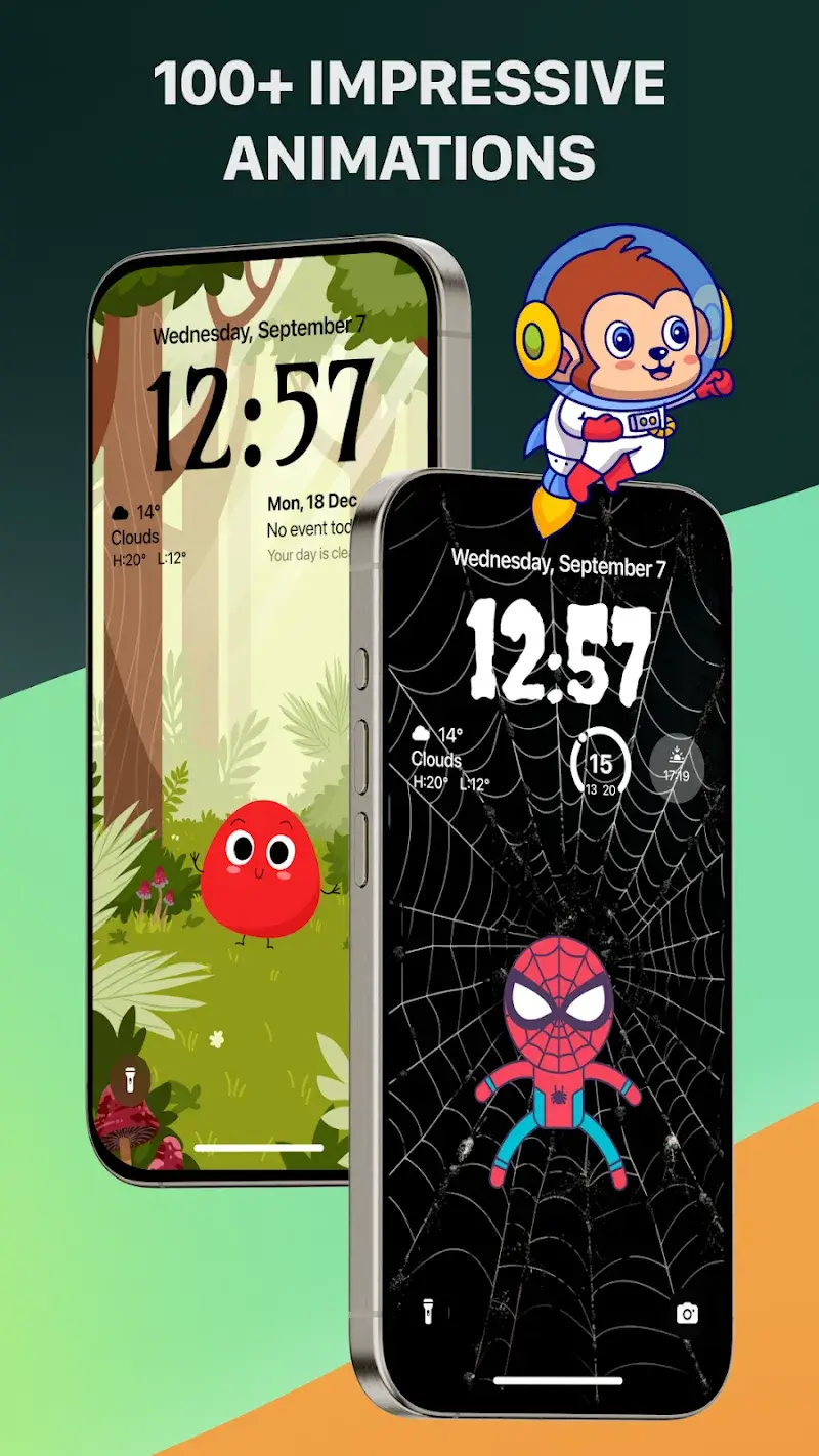 iLock - Lock Screen OS 17 - screenshot 2