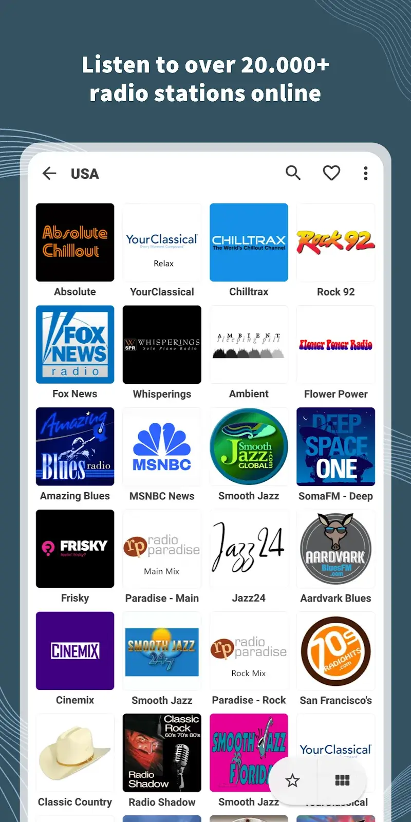 VRadio - screenshot 1