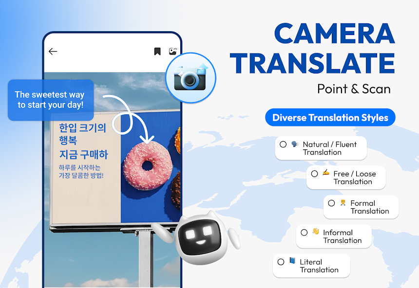 Camera Image Machine Translate - screenshot 1