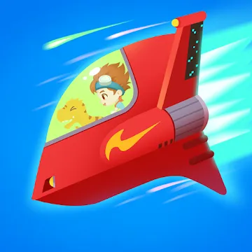 Dinosaur Time Machine - Time travel game for kids MOD APK icon