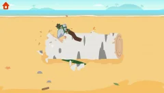 Dinosaur Time Machine - Time travel game for kids - screenshot 2