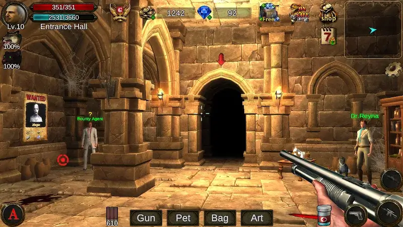 Dungeon Shooter Dark Temple - screenshot 1